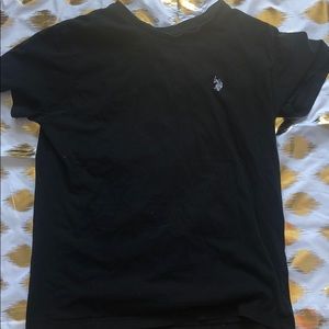black polo tshirt